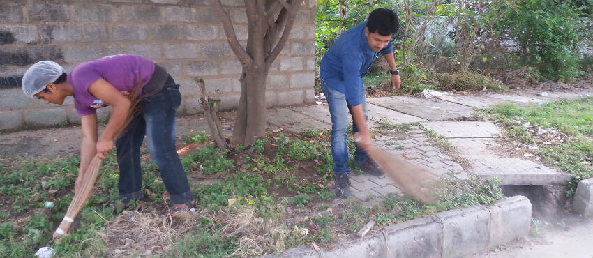 AMT team participating in Swachh Bharat clean-up drive 5