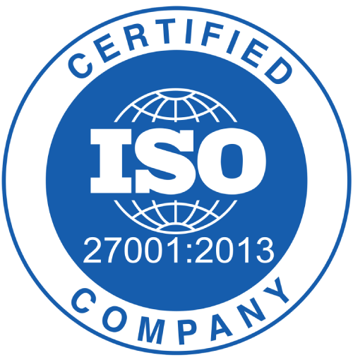 ISO 27001-2013 Certified Company