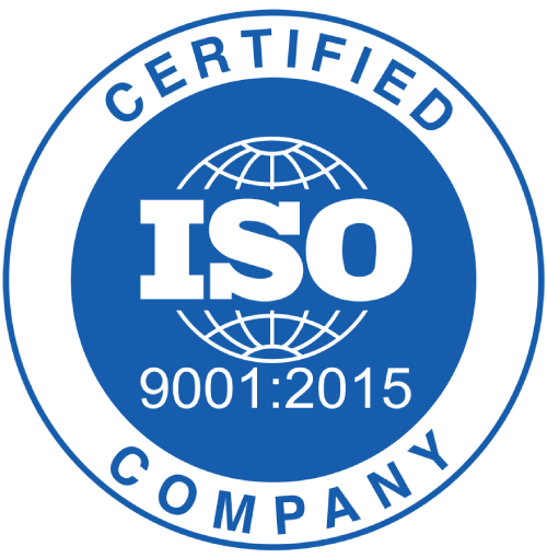 ISO 9001-2015 Certified Company
